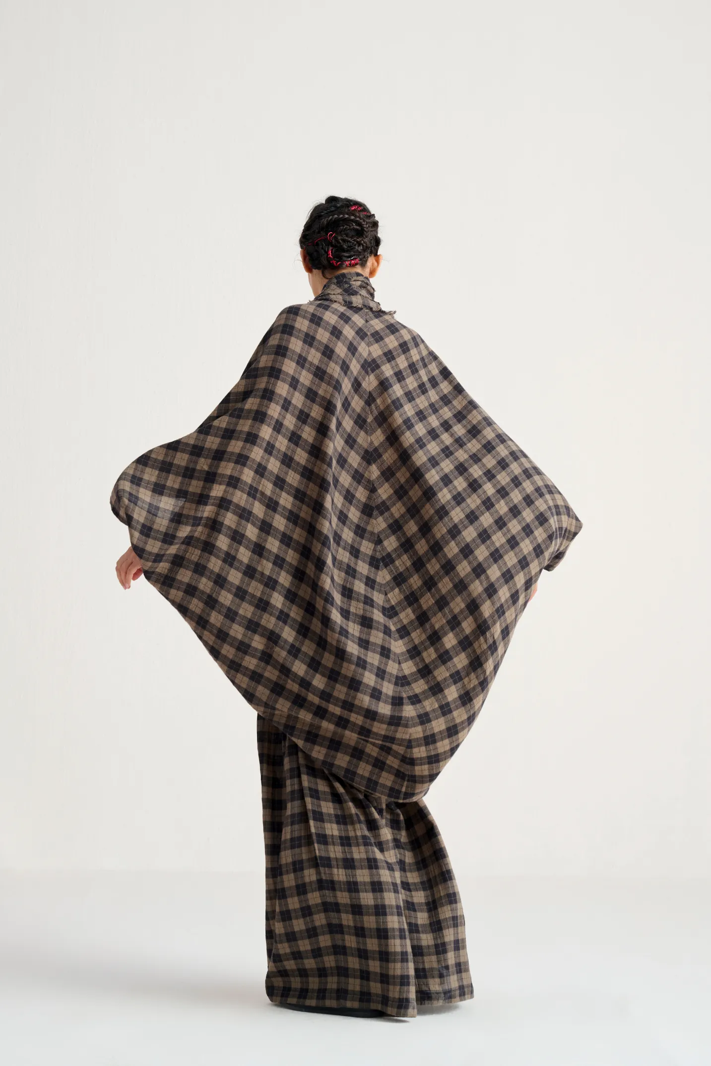 Almas Pashmina Wool Robe Set
