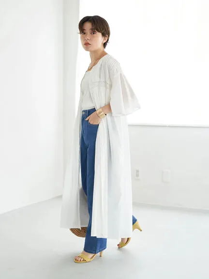 Aoi Lace Pintuck Dress