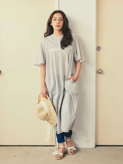 Aoi Lace Pintuck Dress