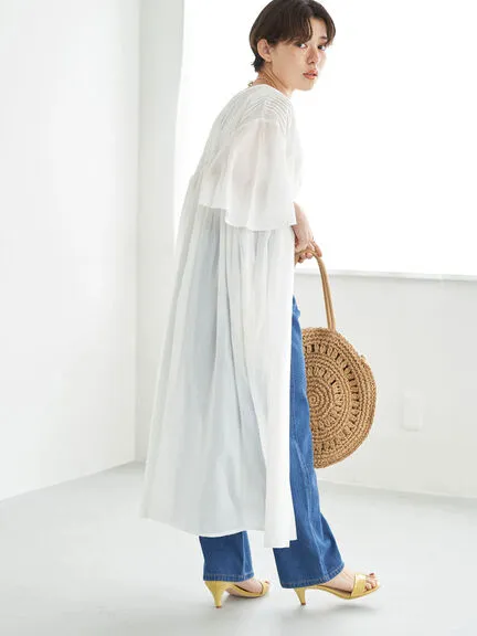 Aoi Lace Pintuck Dress