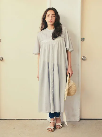 Aoi Lace Pintuck Dress