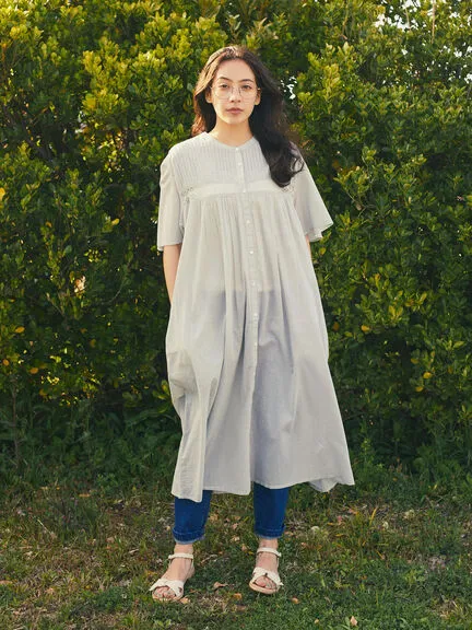 Aoi Lace Pintuck Dress