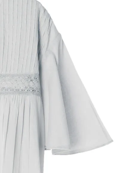Aoi Lace Pintuck Dress