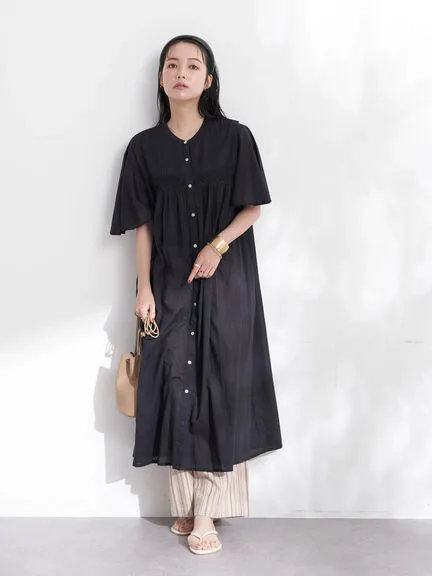 Aoi Lace Pintuck Dress