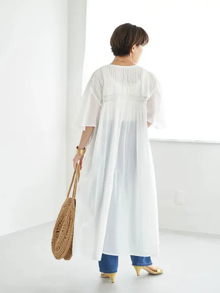 Aoi Lace Pintuck Dress