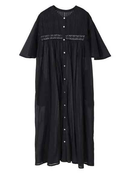 Aoi Lace Pintuck Dress