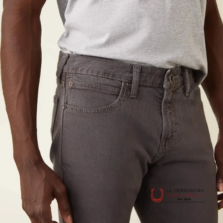 ARIAT MENS JEAN M7 SLIM FIT STRAIGHT LEG CHARCOAL