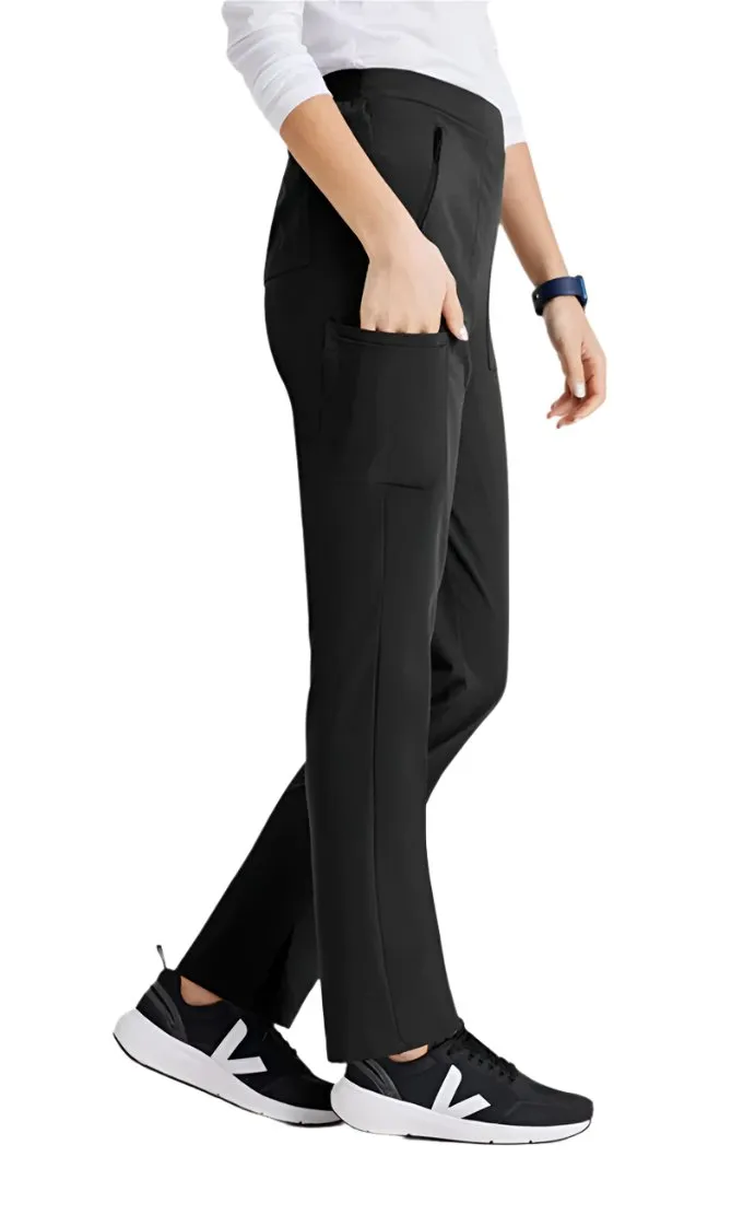 Barco Unify™ by Barco Purpose 5-Pocket High-Rise Slim Leg Scrub Pant-Tall