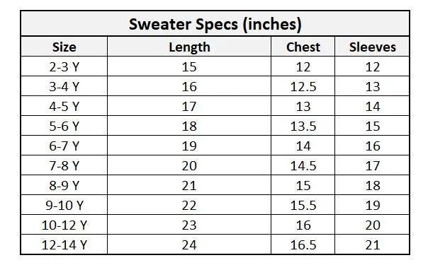 Boys Acrylic Sweater Desert Camo-Olive