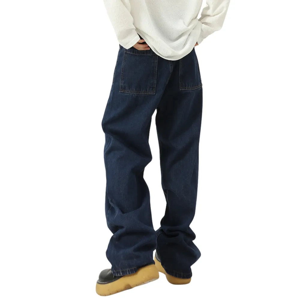 Classic Solid Color Slim Jeans