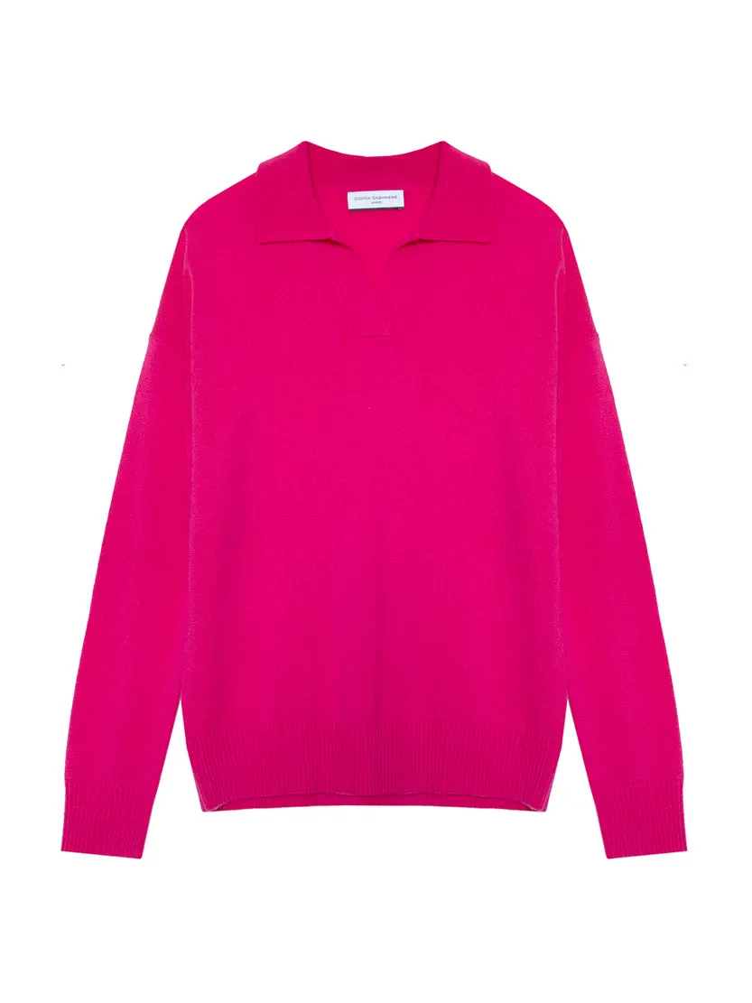 Core Standard 100% Cashmere Relaxed Collar Jumper
