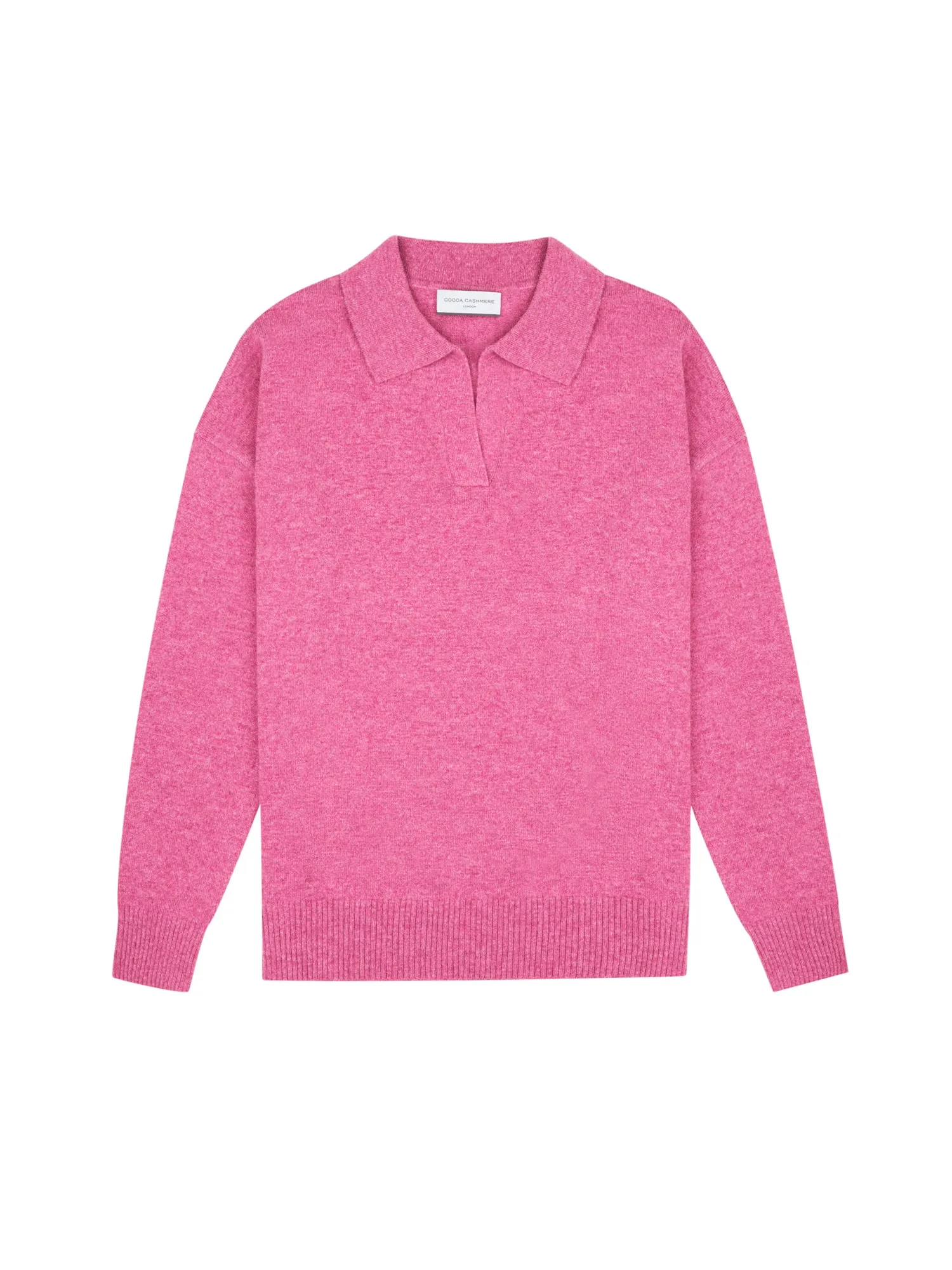Core Standard 100% Cashmere Relaxed Collar Jumper