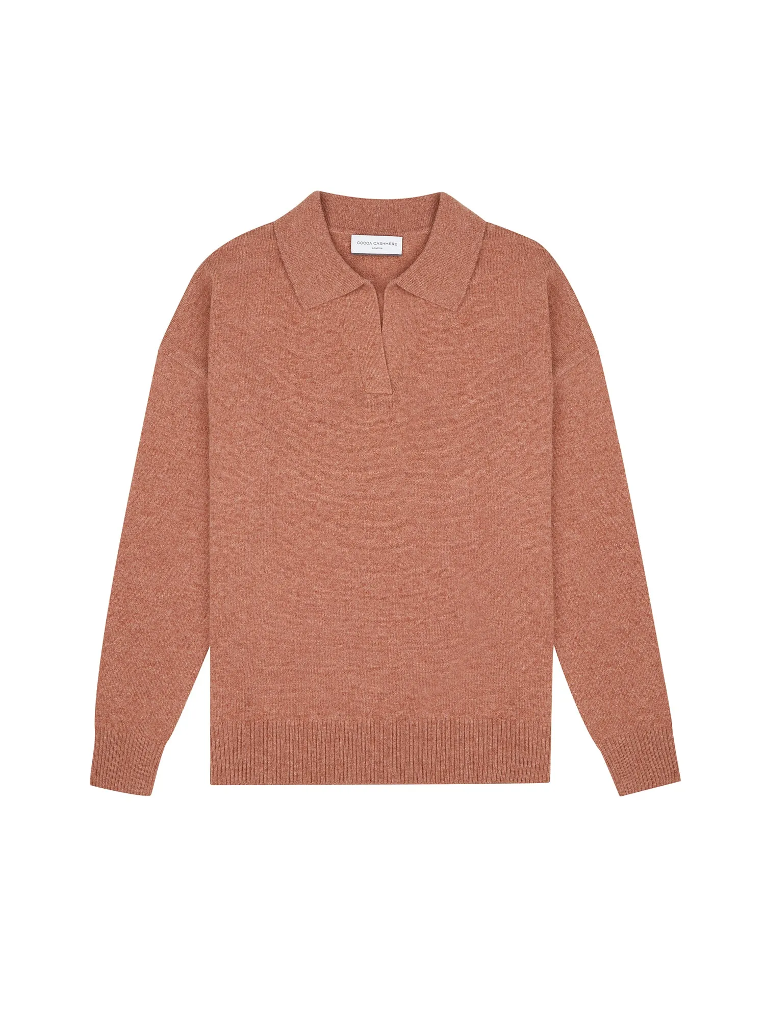Core Standard 100% Cashmere Relaxed Collar Jumper