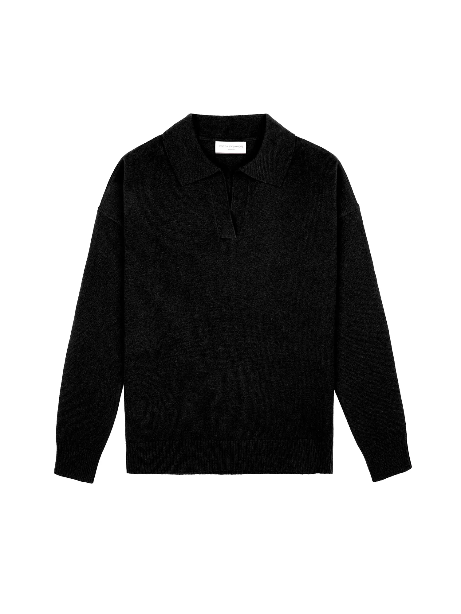 Core Standard 100% Cashmere Relaxed Collar Jumper
