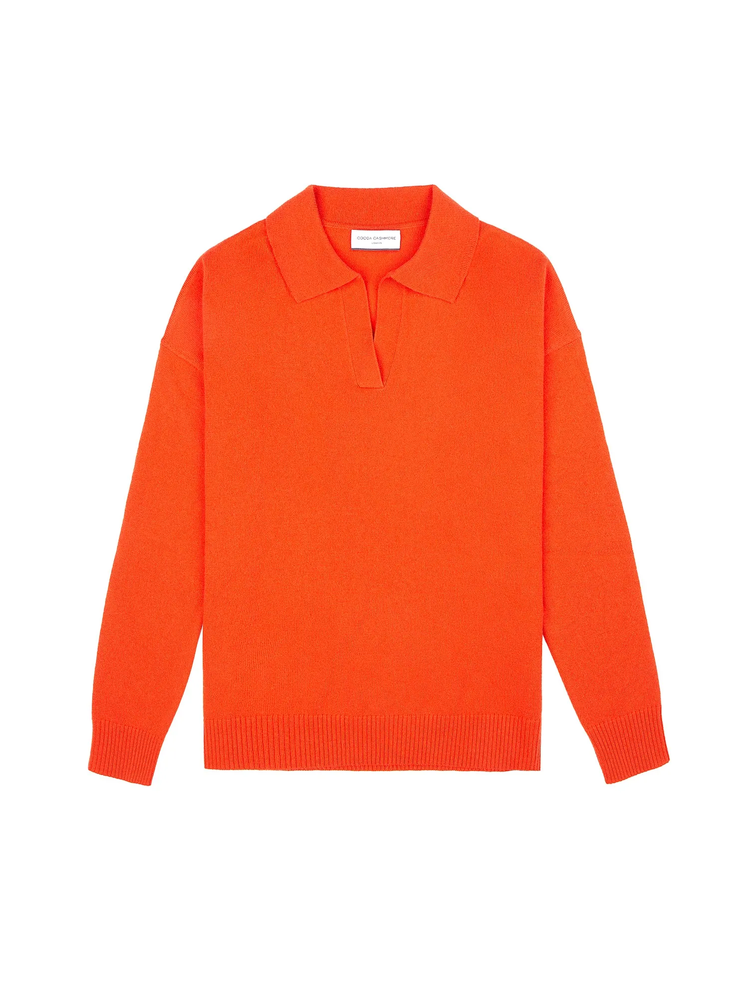 Core Standard 100% Cashmere Relaxed Collar Jumper