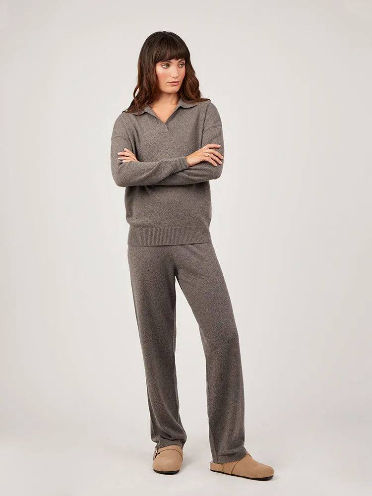 Core Standard 100% Cashmere Relaxed Collar Jumper