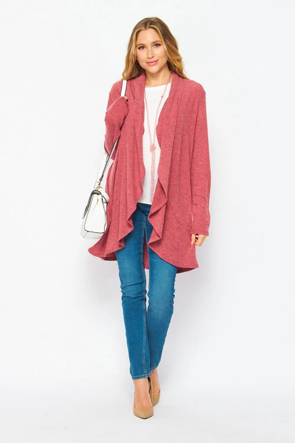 CURVY RUBY CARDIGAN