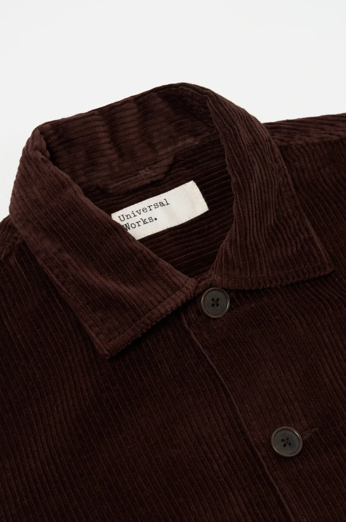 Easy Jacket 6 Wale Cord Rich Brown