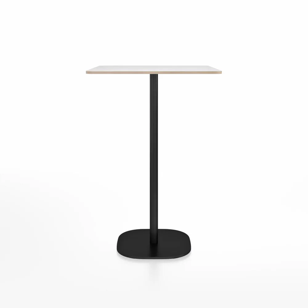 Emeco 2 Inch Flat Base Bar Height Table - Square Top