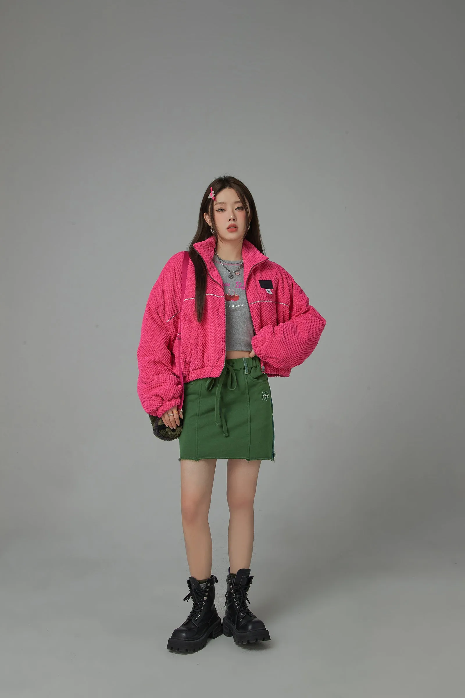 Im Doing Fine Zipper Jacket