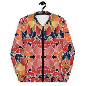 Kai Floral Unisex Bomber Jacket