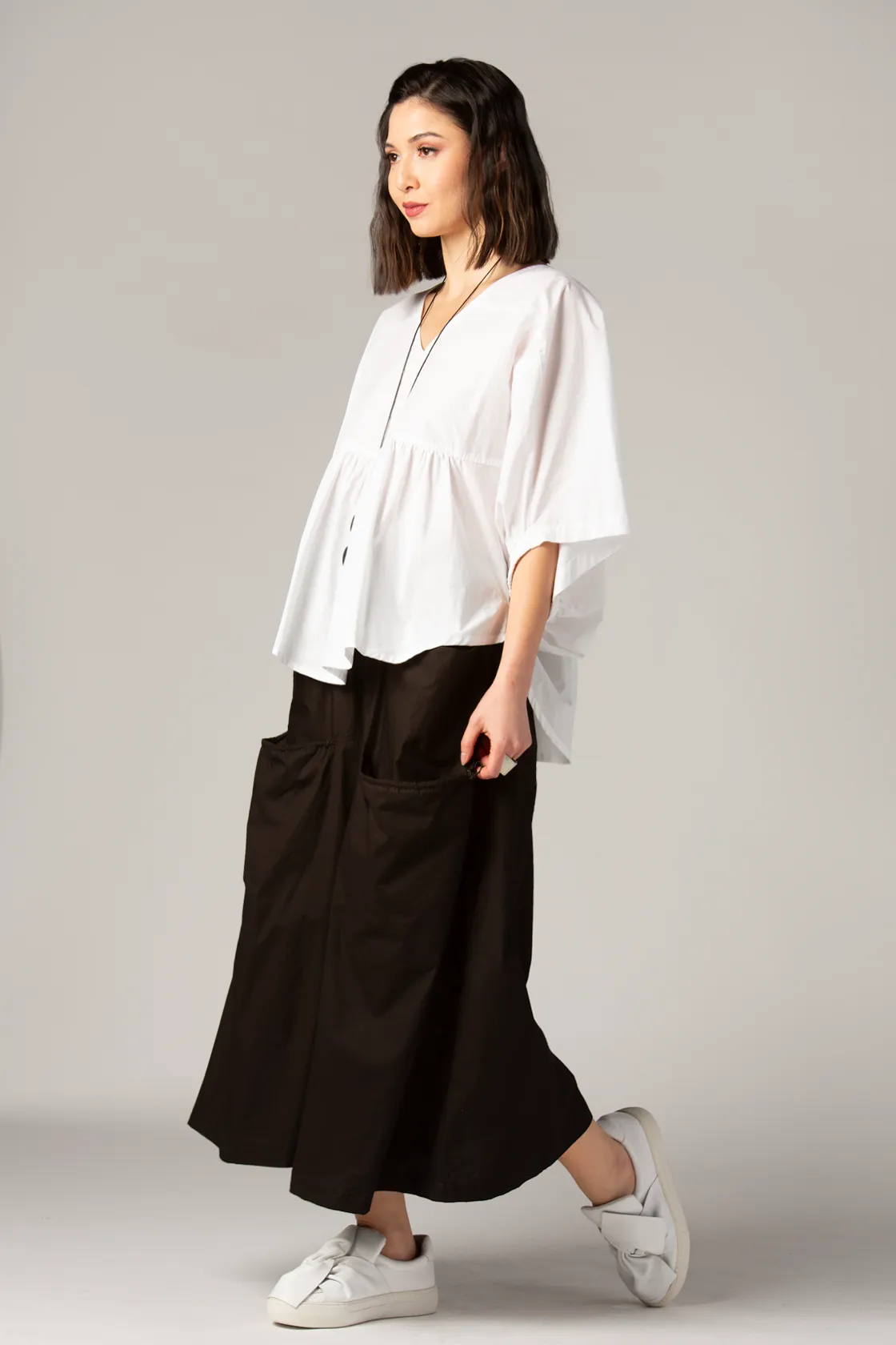 Kapsa Pant in Black Carnaby