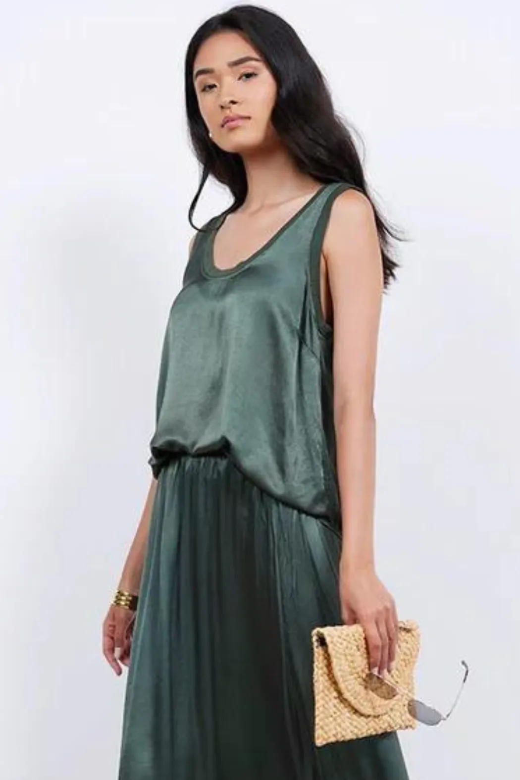 LA Made Silky You Rib Tank