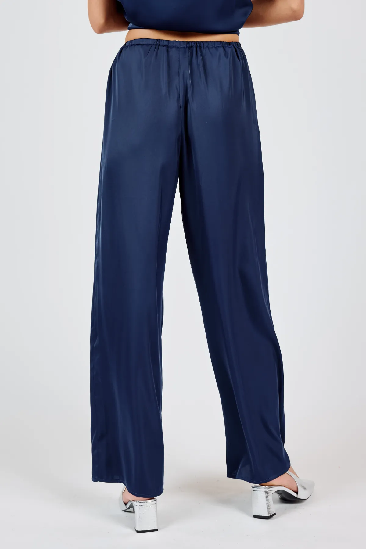 Last Night Satin Elastic Pants