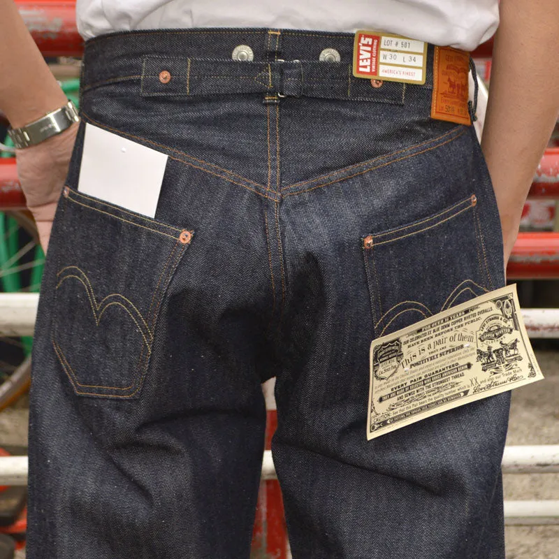 LEVI'S VINTAGE CLOTHING  "22501-0003" 501XX 1922 Model 501 JEANS (organic cotton)