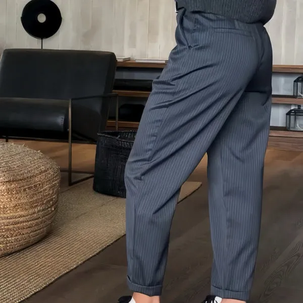 Mathilda  Striped Tailored Pants