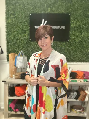 Multi Floral Kimono