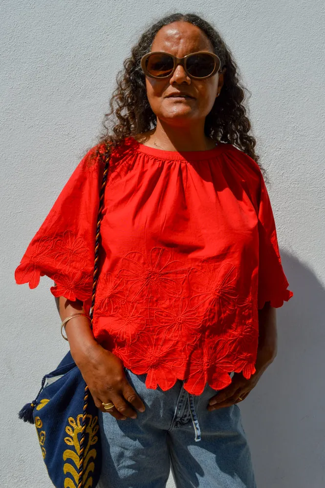 Object Kamma Barbados Cherry Blouse