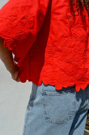 Object Kamma Barbados Cherry Blouse