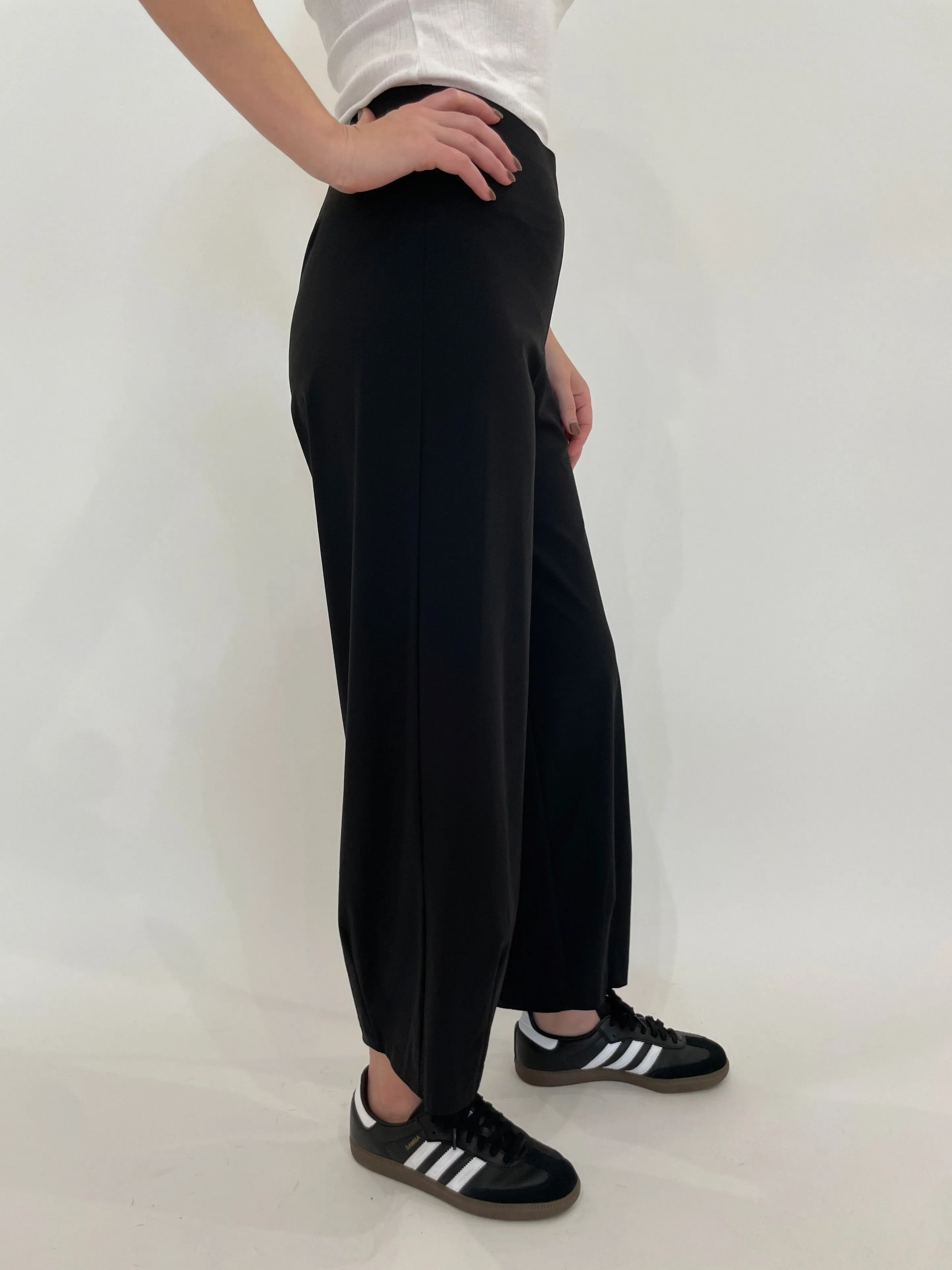Sally 7/8 High Tech Jersey Pants - Black
