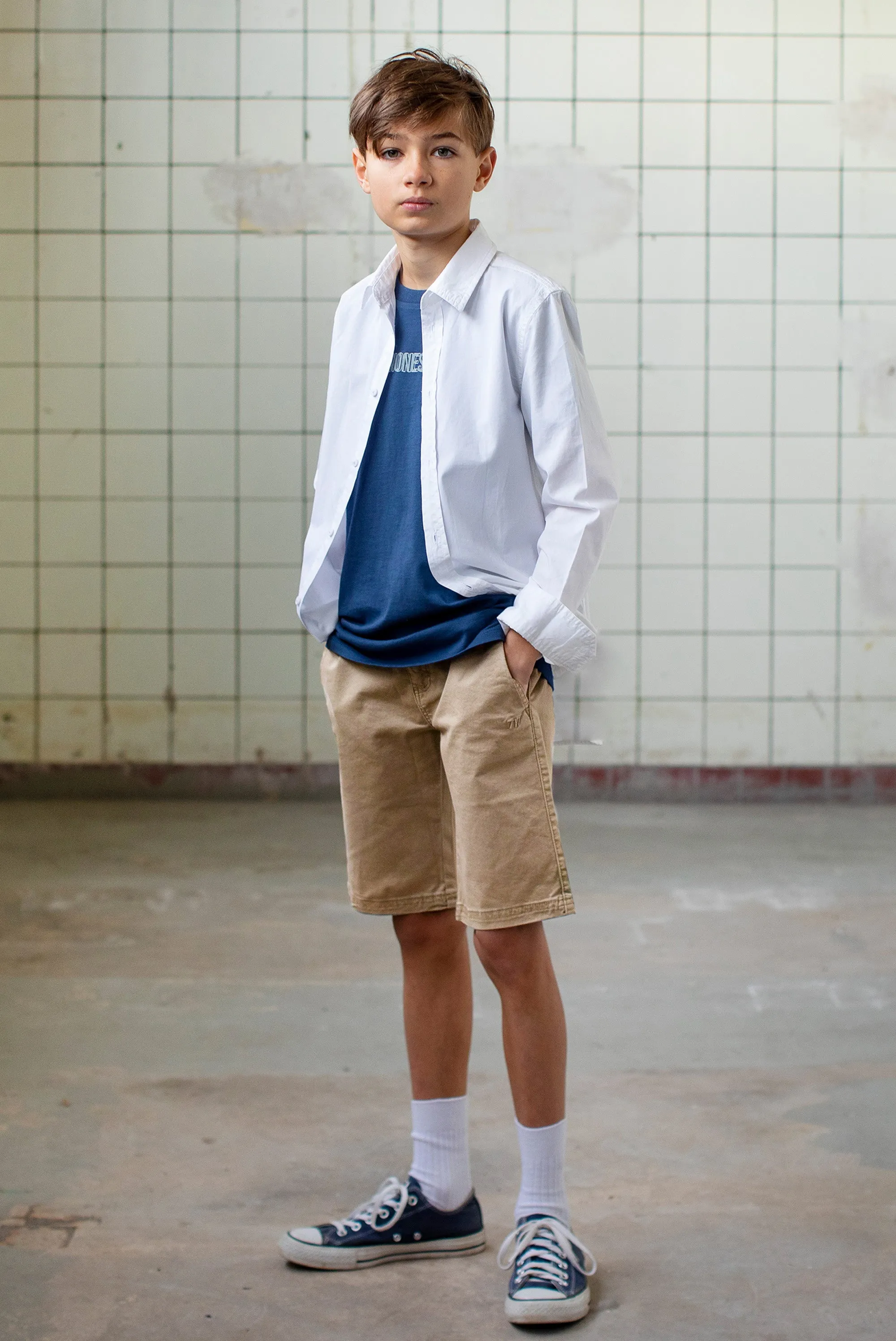 SevenOneSeven Linnen look shirt