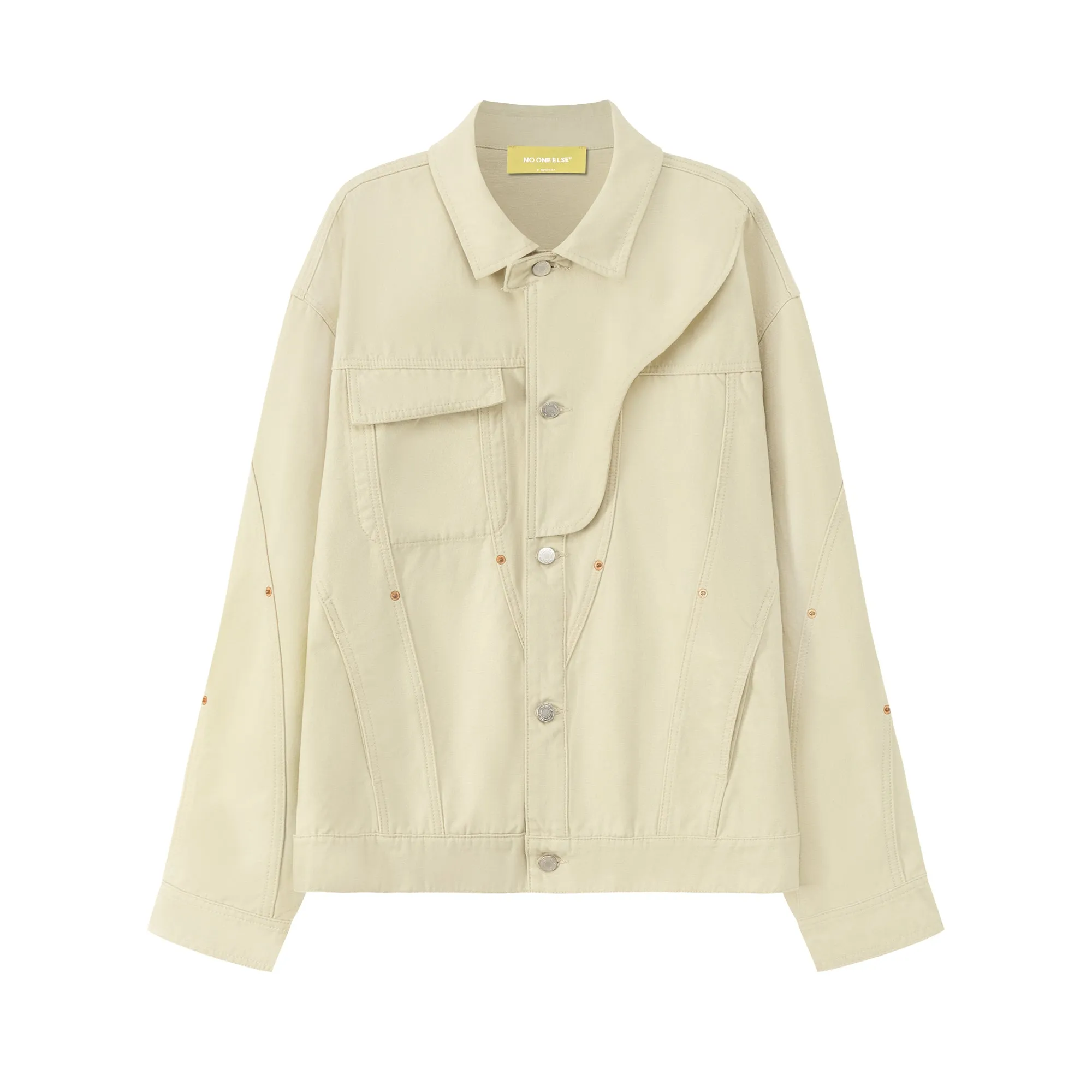 Simple Button Up Outer Jacket