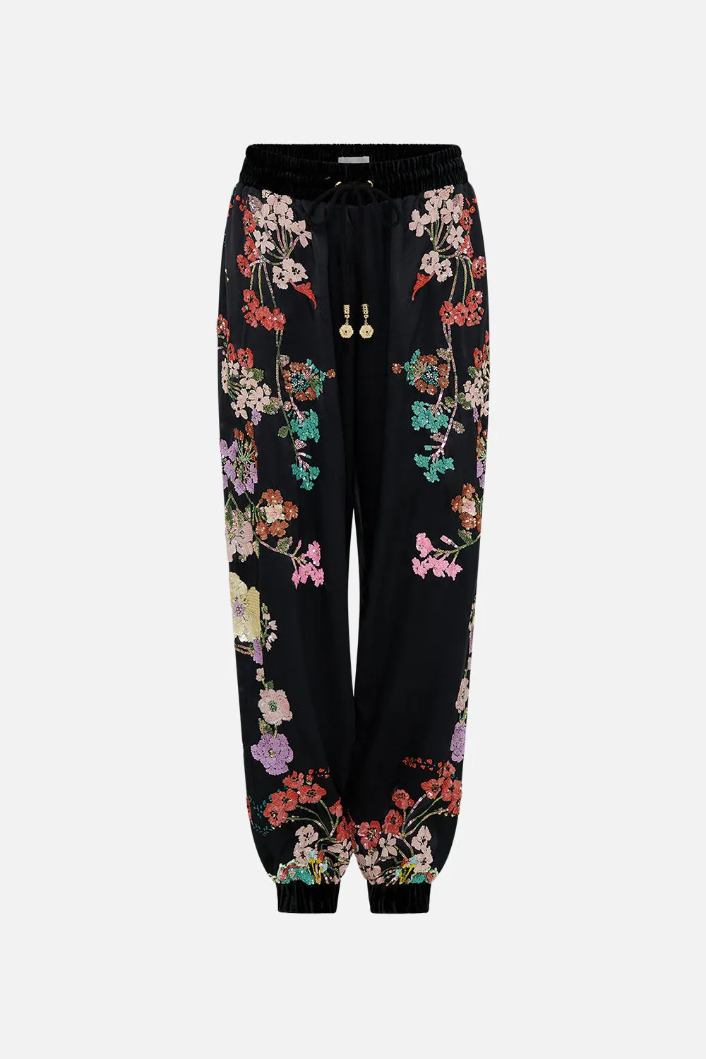 WOVEN EMBELLISHED TRACK PANT WE WORE FOLKLORE