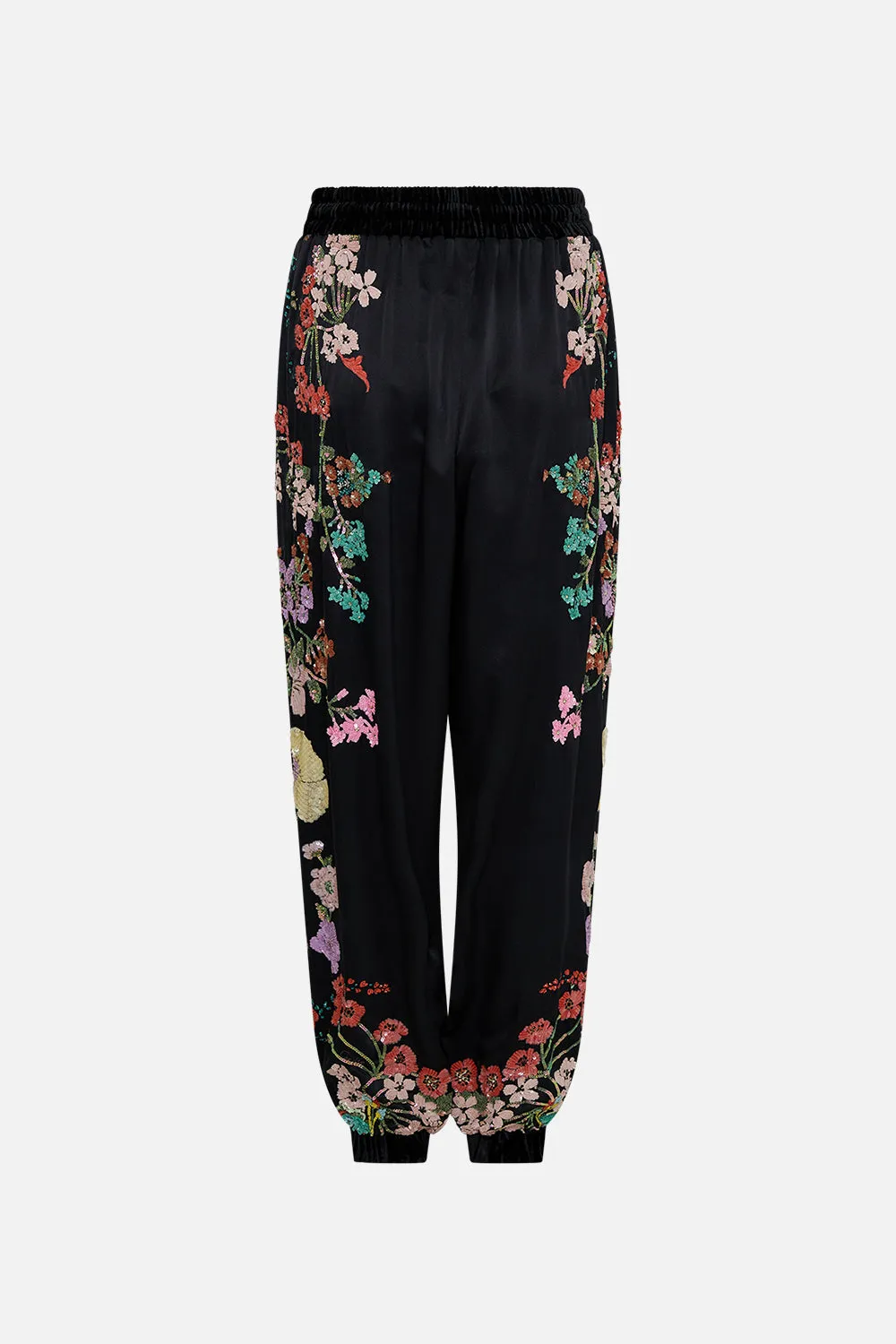 WOVEN EMBELLISHED TRACK PANT WE WORE FOLKLORE