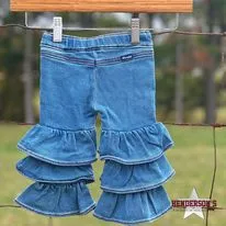 Wrangler Baby Tiered Flare Jeans
